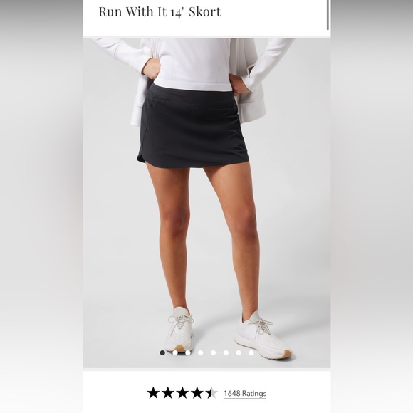 Athleta ‘Run With It’ Skirt/Skort - Picture 2 of 9